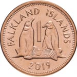 1 penny new 2019 falkland islands
