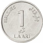 1 laari new 2012 maldives