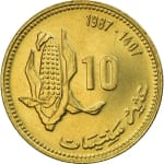 10 centimes used 1974 morocco