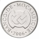 5 meticais new 2006 dos mozambique