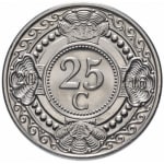 25 cents new 2016 netherlands antilles