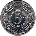 5 cents new 2016 netherlands antilles