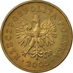 2 groszy used 2005 dos poland
