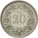 20 centimes 2 new 2008 switzerland
