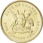 500 shillings new 2008 dos uganda
