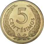 5 centecimos used 1960 uruguay
