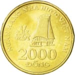 2000 dong new 2003 vietnam