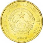 2000 dong new 2003 dos vietnam