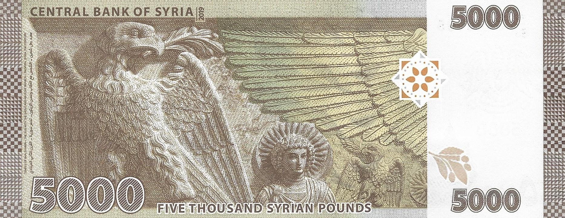 5000 livres new 2019 dos syria