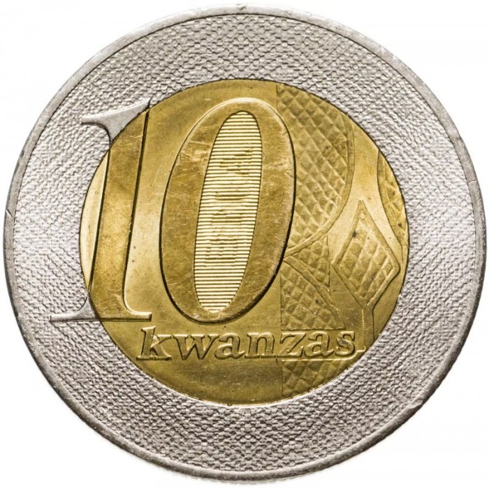 10 kwanzas new 2012 angola