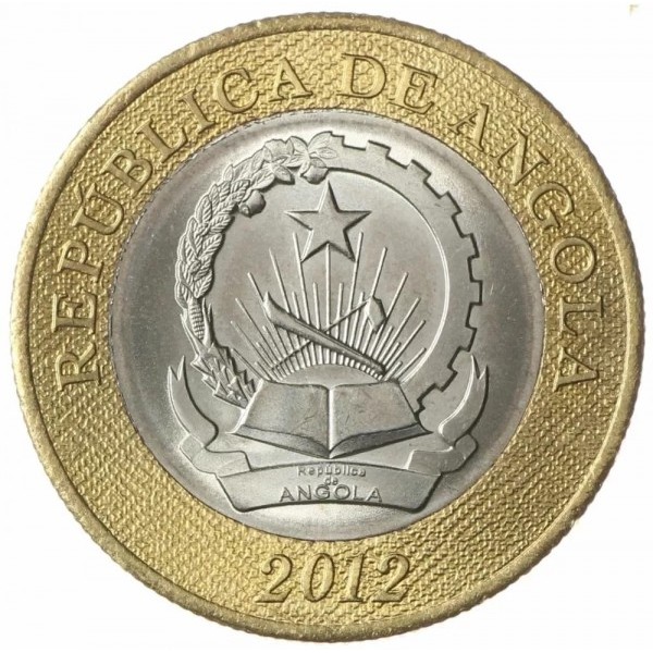 5 kwanzas new 2012 dos angola