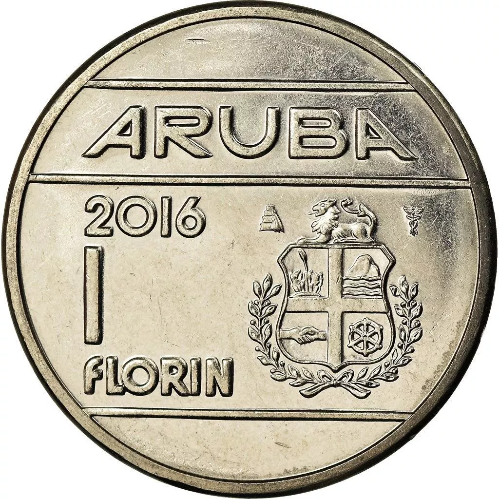 1 florin new 2016 aruba