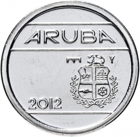 5 cents new 2012 dos aruba