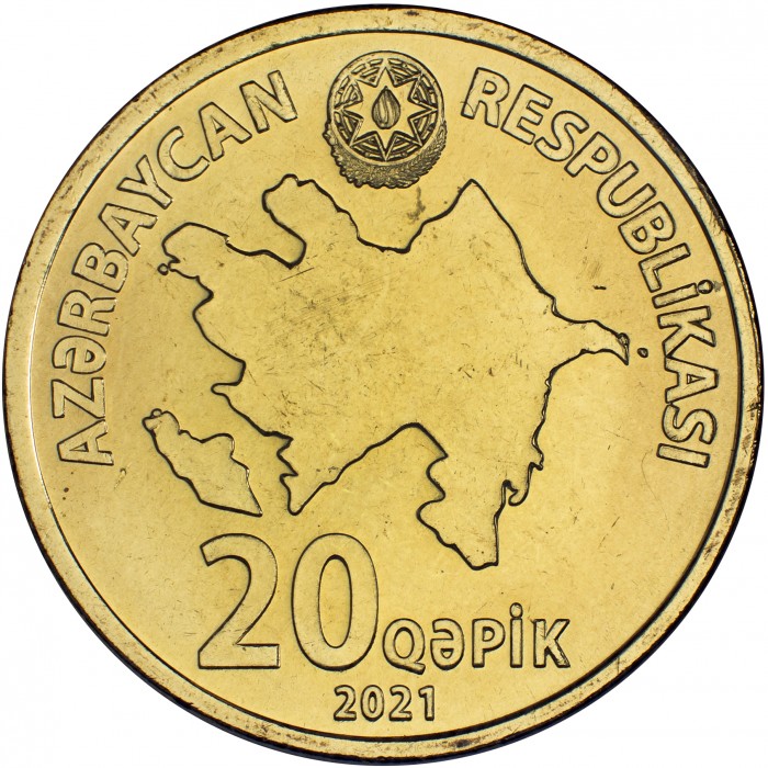 20 qepik new 2021 dos azerbaidjan