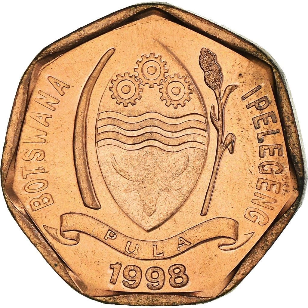 5 thebe good 1998 dos botswana