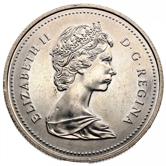 1 dollar used 1986 dos canada