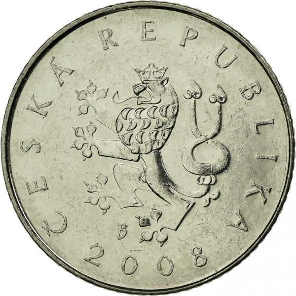 1 couronne new 2006 dos czechia