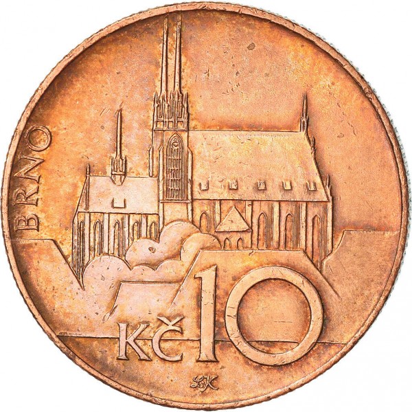 10 couronnes used 2013 czechia