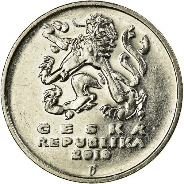 5 couronnes new 2010 dos czechia