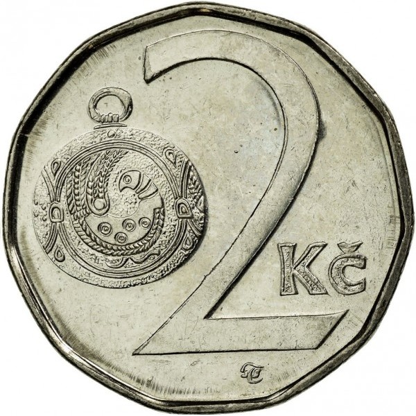 2 couronnes 2 new 2008 czechia