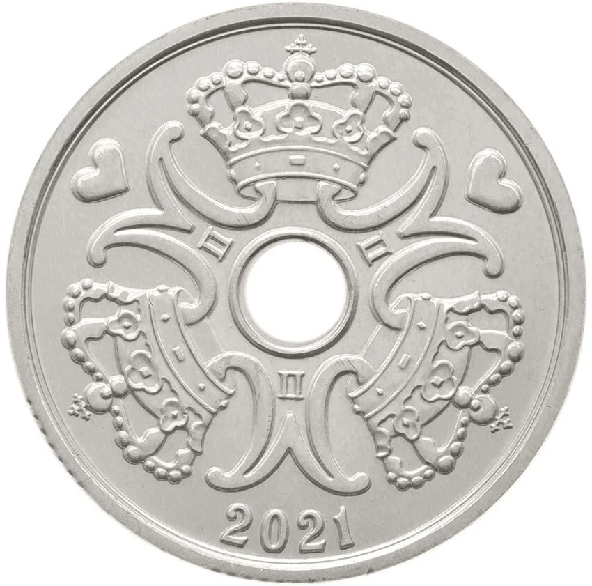 2 couronnes new 2021 dos denmark