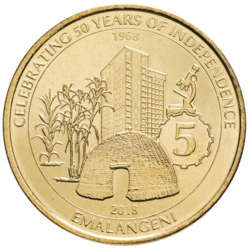 5 emalangeni new 2018 eswatini