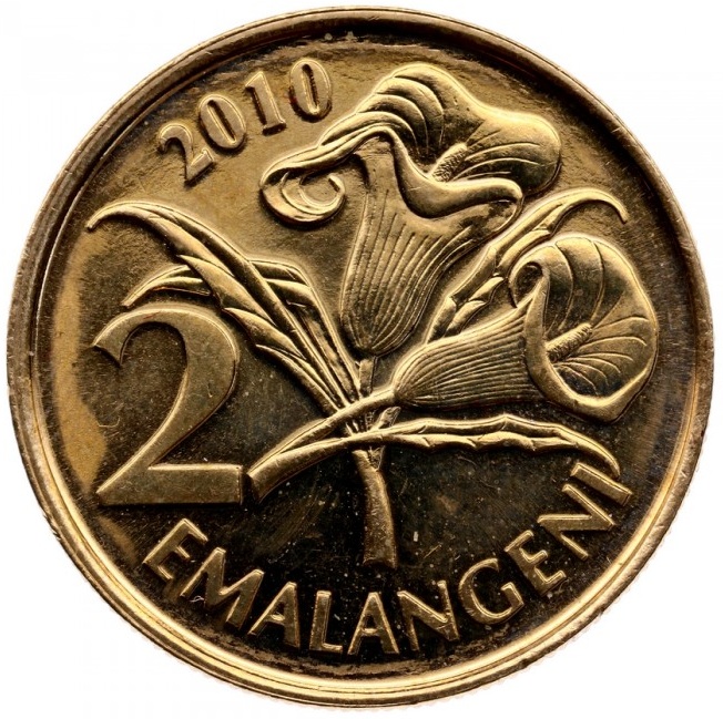 2 emalangeni 2 new 2010 eswatini