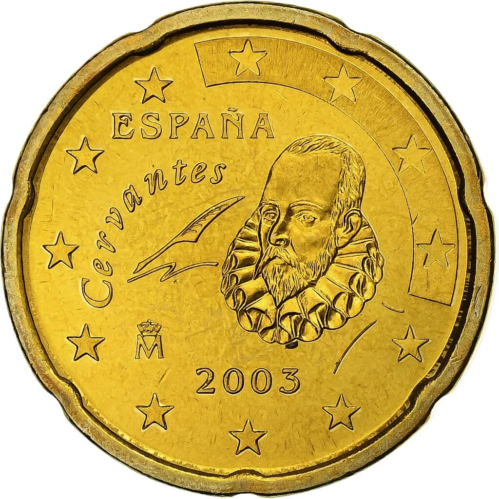 20 centimes 2 used 2002 dos european union