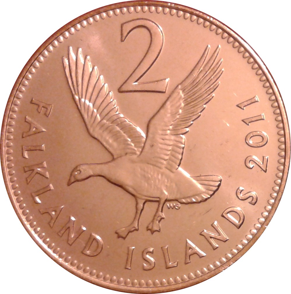 2 cents new 2011 falkland islands