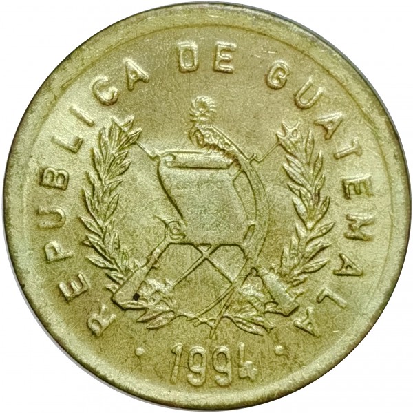 1 centavo 2 new 1994 dos guatemala