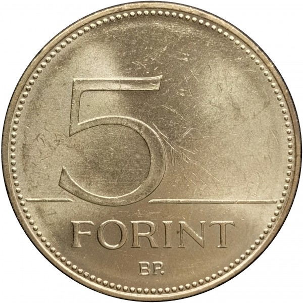 5 forints 2 good 2008 hungary