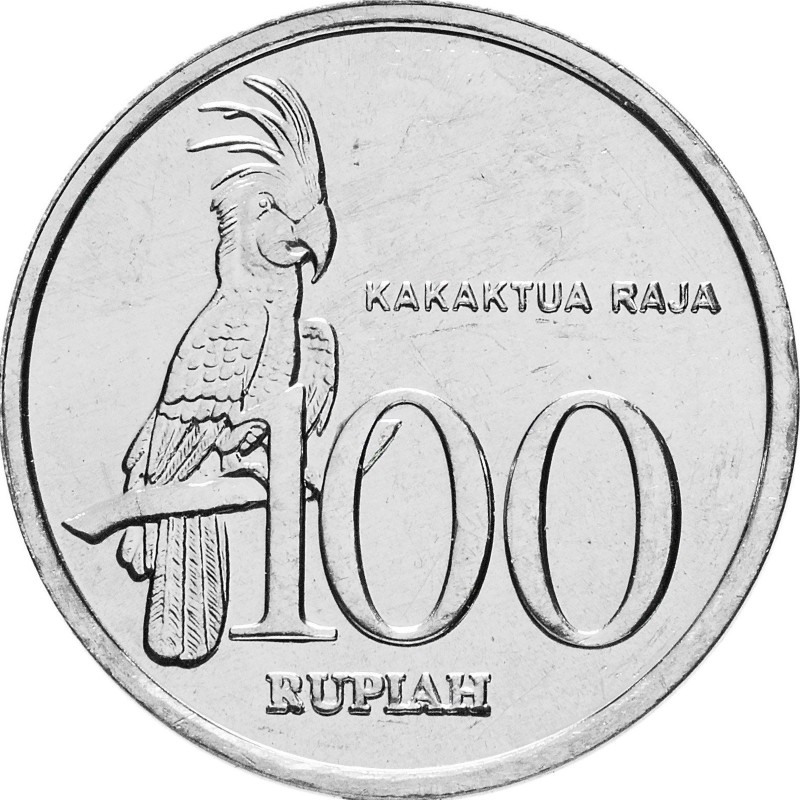 100 roupies good 1999 indonesia