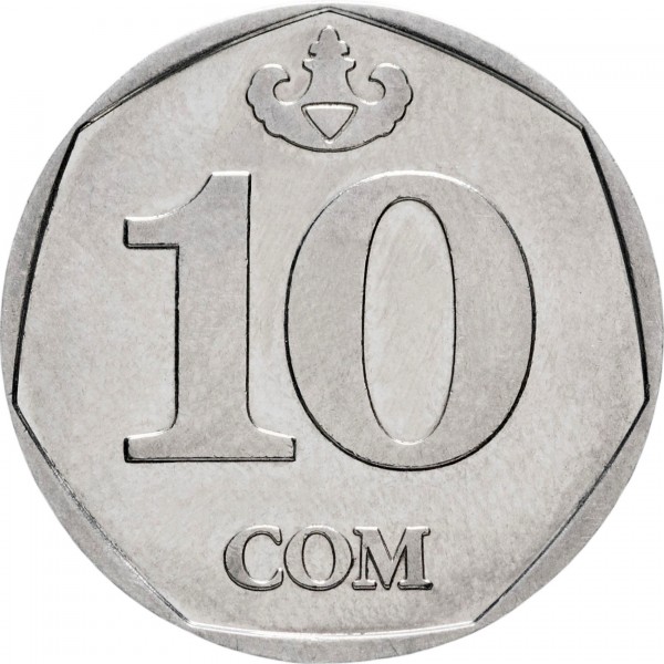 10 som new 2009 kyrgyzstan