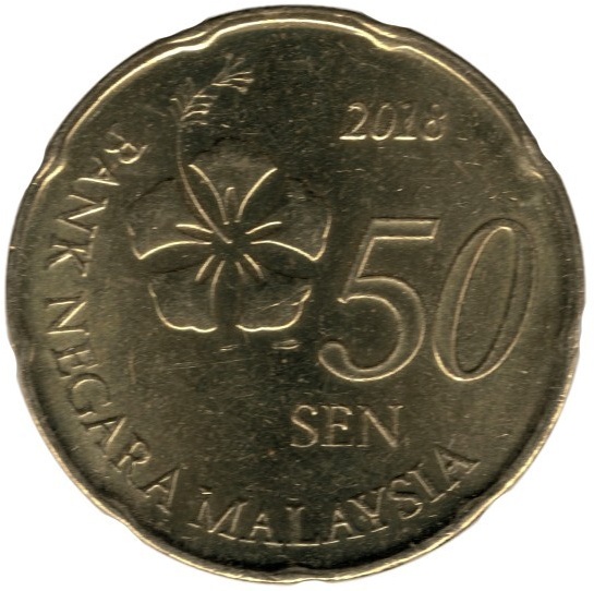 50 sen new 2003 malaisie