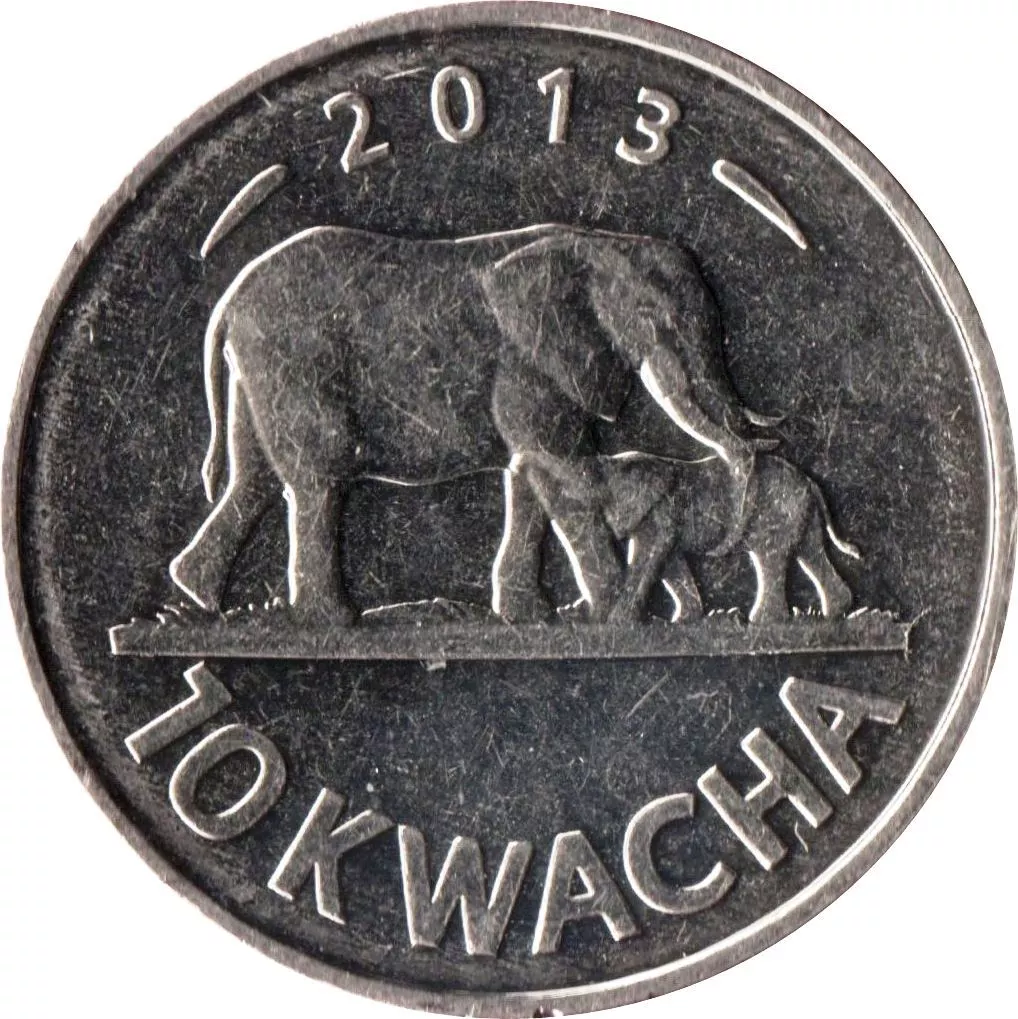 10 kwacha new 2013 malawi