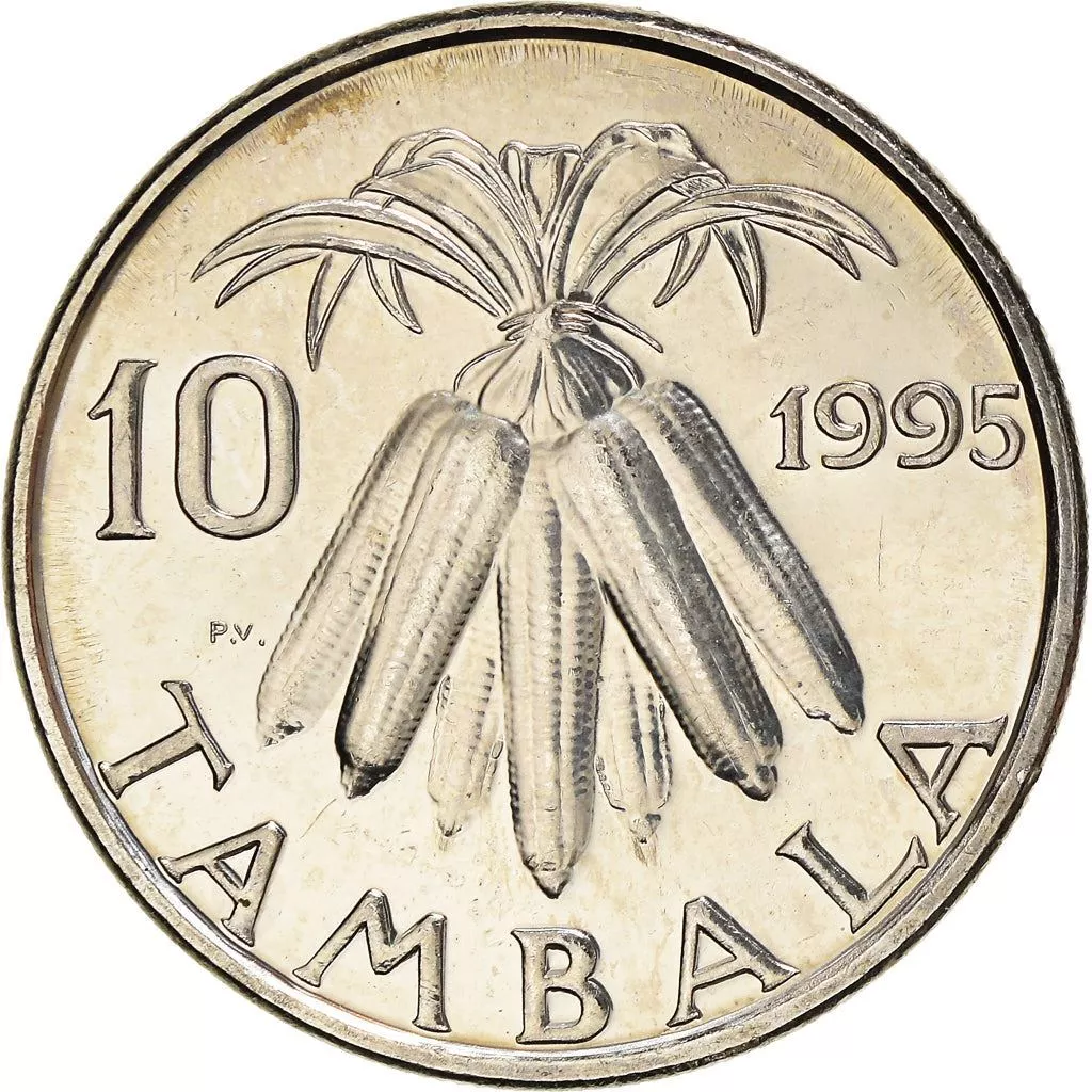 10 tambala new 1995 malawi