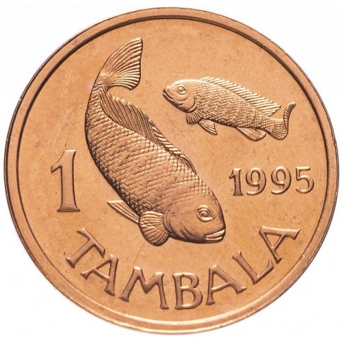 1 tambala new 1995 malawi