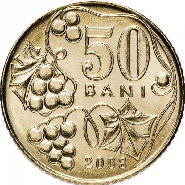 50 bani good 2008 moldova