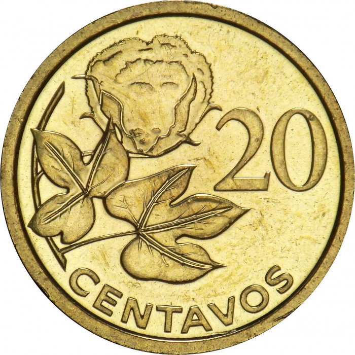 20 centavos new 2006 mozambique