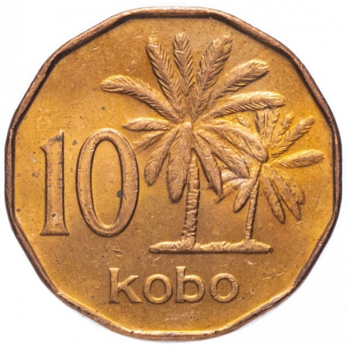 10 kobo used 1991 nigeria