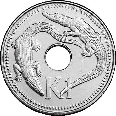 1 kina new 2004 papua new guinea