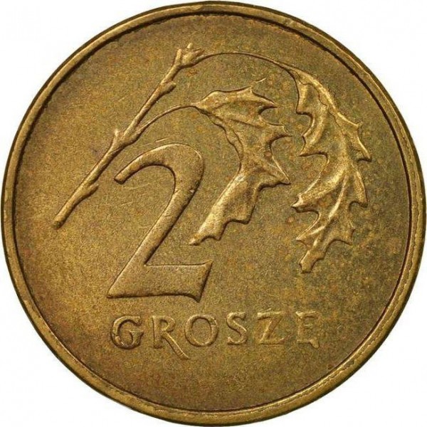 2 groszy used 2005 poland