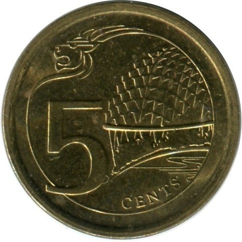 5 cents new 2013 singapore