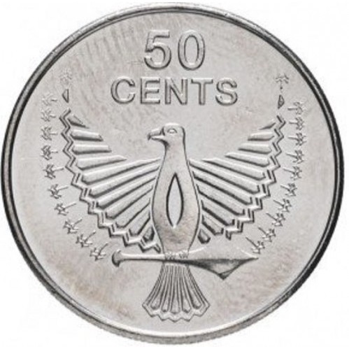 50 cents new 2012 solomon islands
