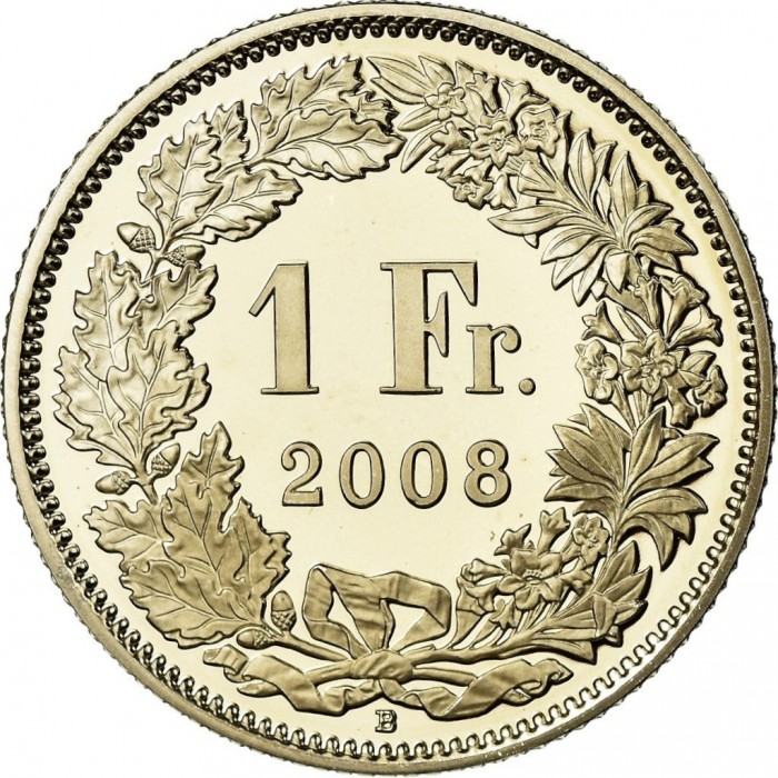 1 franc new 1987 switzerland