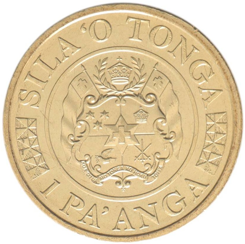 1 pa'anga new 2015 tonga