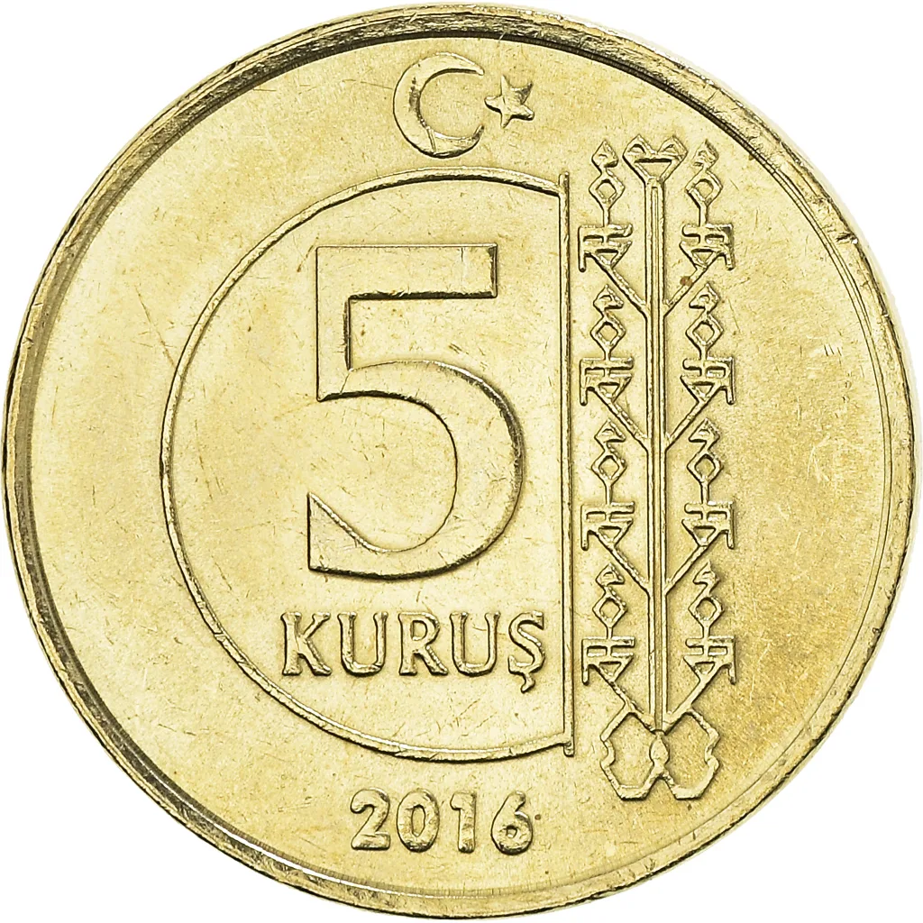 5 kurus good 2011 turkey