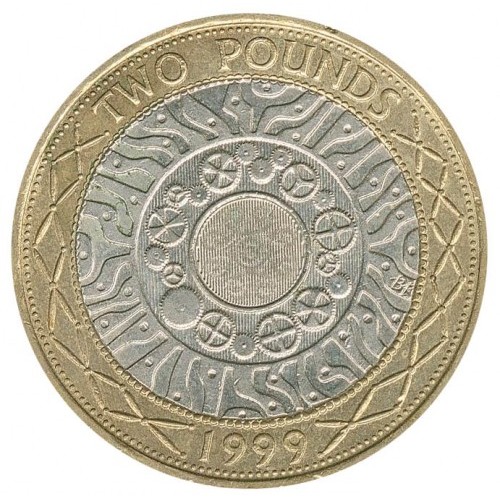 2 livres used 1999 united kingdom