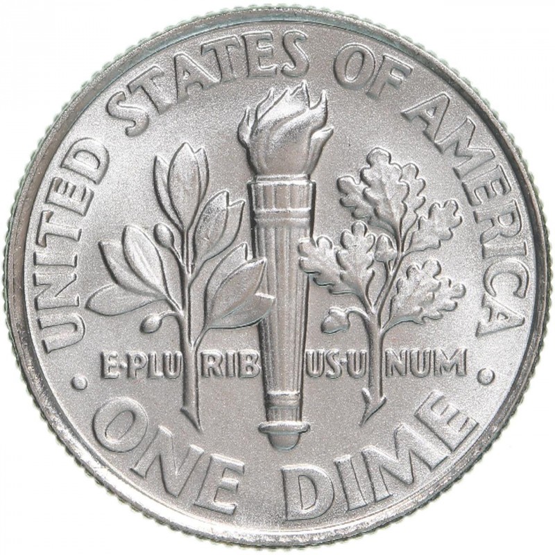 1 dime used 1995 united states