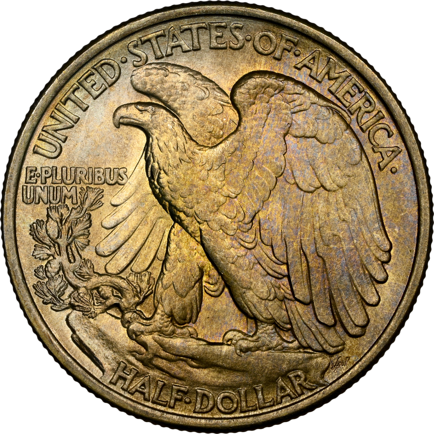 demi dollar used 1917 united states
